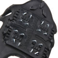24 Teeth Spikes Crampons, Ice Snow Grips Cleats Crampons for Hiking Fishing. 