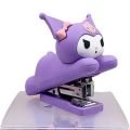 SDSAFX Cinnamoroll Hello Kt Stapler Binding Machine My Melody Student Stapler Desk Accessories Kawaii Stapling Machine School Supplies. 