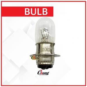 Sun Shing LC135/Y125Z/RXZ/SRL110/Y100/Y110SS Lampu Mentol Depan Bulb 12V25W Sun Shing (1pcs)
