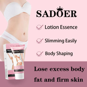 SADOER Beauty Slimming Cream 60g Krim Pelangsing Pelembab Lembut Dan Melembapkan Pelangsing Perut Paha Tipis Lengan Tipis Pinggul Kurus Krim Pelangsing Tubuh Krim Tubuh Penurun Berat Badan Pembakar Lemak Pelangsing Membentuk Kurva Pijat Kebugaran Efektif