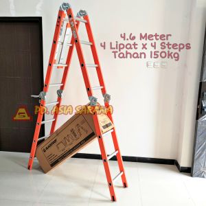 Tangga Lipat 4.6 Meter Multifungsi 4x4 BLACKFOOT Multi Purpose Ladder GT.1.3.460