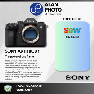 Sony a9 III a9m3 a9 III ILCE-9M3 Mirrorless Camera | Sony Singapore Warranty