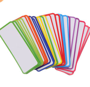15PCS Household Label Stickers Magnetic Whiteboard Refrigerator Magnet Erasable Name Tags