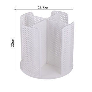 360° Desktop Rotary Grid Paper Cup Holder Storage Rack Disposable Cup and Lid Holder Coffee Multiuse