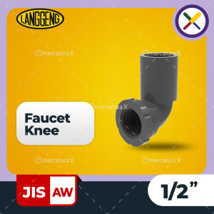 Langgeng Faucet Knee JIS-AW 1/2" - Fitting PVC