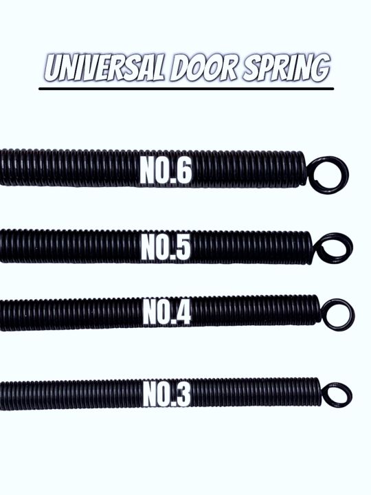 Universal Door Spring Black Color #3, #4, #5, #6 | Lazada Philippines