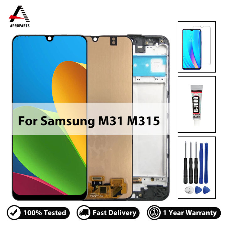 LCD For Samsung Galaxy M31 M315 LCD Display Replacement Touch Screen ...