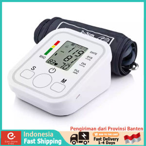 Tensimeter Digital dengan SUARA Blood Alat Tensi Digital Pengukur Tekanan Darah LENGAN ATAS Sphygmomanometer with Voice / Pengukur Tekanan Darah Otomatis Electronic Pressure Monitor With Voice