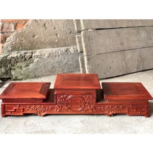 Tam Cấp Tam Sơn Gỗ Hương Kê Bát Hương Đỉnh Đồ Thờ