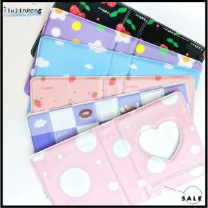[liujinpeng] Cute Photo Album 3 Inch Love Heart Hollow Picture Storage Case Kpop Card Binder Name Card Book Photocard Holder 36 Pockets