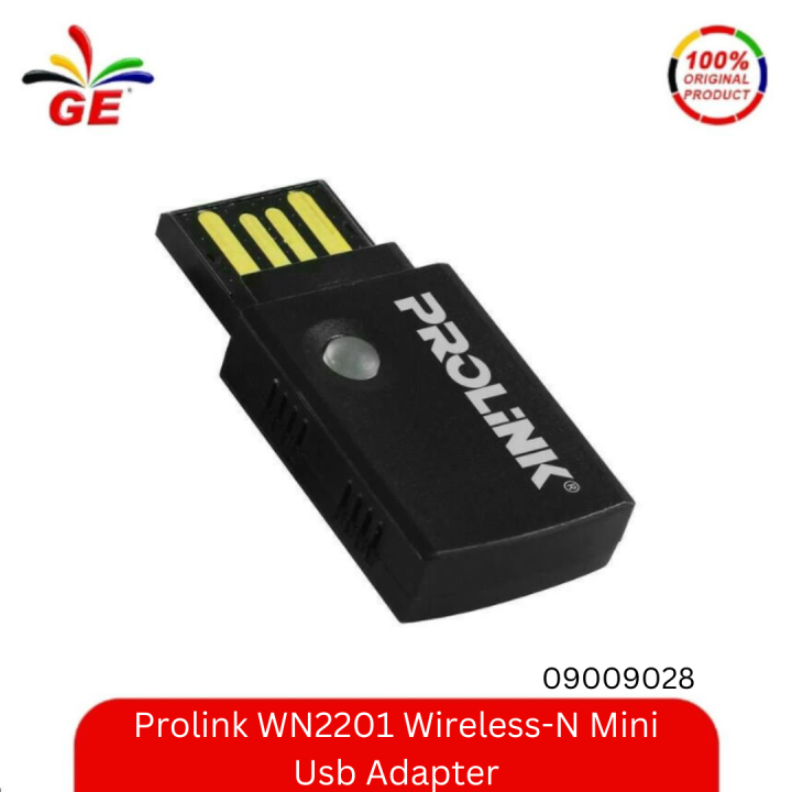Prolink WN2201 Wireless-N Mini Usb Adapter - 09009028 | Lazada Indonesia