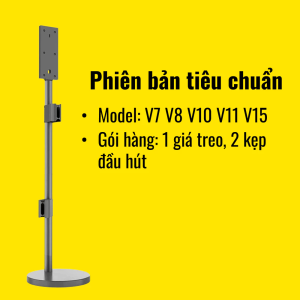 Giá treo máy hút bụi dyson floor dok V7 V8 V10 V11 V12 V15 Micro 1.5 kg SV18 Gen5