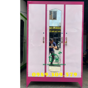 TỦ SẮT 3 CÁNH GIÁ RẺ TẠI XƯỞNG 1M2X1M8 CAO CẤP HCM