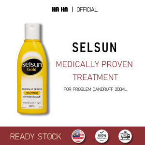Selsun Gold Anti-Dandruff Treatment Shampoo 200ml for Problem Dandruff Ready Stock Malaysia