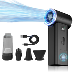 Handheld Blower Vacuum Cleaner Double Use Powerful Airflows Lightweight Handheld Car Blower for Cars Keyboards Home