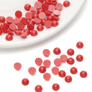 50-200Pcs 6/8/10/12mm Red Round Plastic Safety Eyes Acrylic Animal Nose Beads For Teddy Bear Doll DIY Crafts Children Kids Toys Accessories