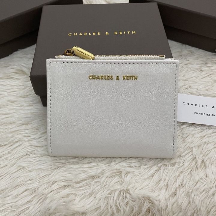 NOV】 2022 K026 Msia Ready Stock✓Charles and Keith Zipper Card