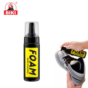 BIKI Foam Premium Sneaker Cleaner Dry Clean Neutral Formula Shoe Cleaning Foam White Shoes Care