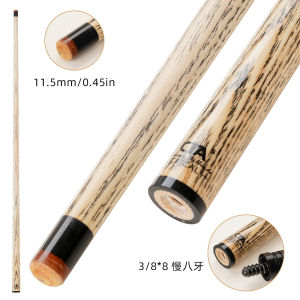 CRICAL Ash Pool Cue Shaft Low Deflection 1/2 Split Billiard Pool Sticks For Adults with 10.5mm/11.5mm Tip and 3/8 * 8 Pin Joint