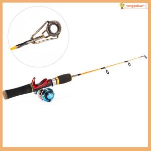 yangyuhua Cần câu cá trên băng Bộ Cần Câu Cá Mùa Đông hai đầu cần câu quay
