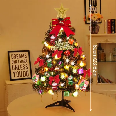 Christmas Decor Mini Christmas Tree With Light Decoration Home Decor Christmas Tree Small Size 60CM