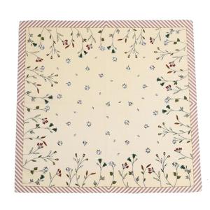 ของขวัญคริสต์มาสพิมพ์ลายผ้าเช็ดหน้าเช็ดมือผ้าเช็ดหน้าสี่เหลี่ยมสำหรับผู้หญิงดอกฝ้ายเด็ก