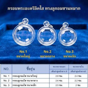 รูปจากผู้ขายบน Lazada: Mongkol-กรอบพระสำเร็จรูป (แบบใส) ทรงชานหมากมีให้เลือก 3 ขนาด (เล็ก กลาง ใหญ่) ตั้งราคา ฿27 ขายแล้ว 37 ชิ้น