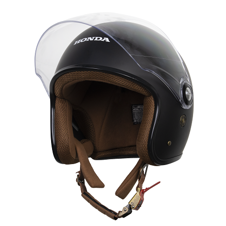 [CHÍNH HÃNG Honda] Mũ bảo hiểm 3/4 Jet thể thao - Màu Đen nhám | Lazada.vn
