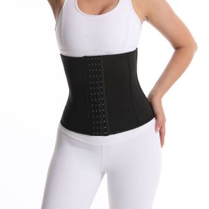 Workout Waist Trainer Cincher for Women Sweat Belly Trimmer Body Shaper Belt Tummy Control Girdle Sauna Corset