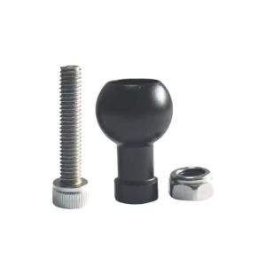 Aluminum Ball Joint Adapter 17mm/25mm to M6 M8 M10 Bolt for Motorcycle Phone Mount RAM Garmin Car Mount Camera Mount