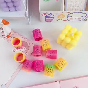12PCS Rainbow Spring Toy Magic Spring Toy Stretchy Smiley Circle Toy Baby Toys Gift