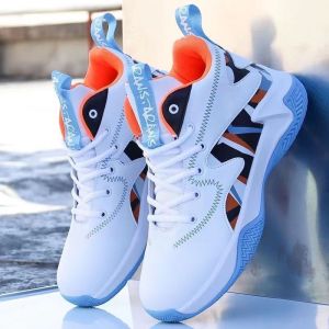ALVIN Basketball Shoes for Men Original High Cut Breathable Cushioning Non-Slip Casual Sneakers for Men Size 39-44