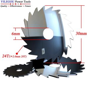 30mm Tungsten Carbide Steel Circular Saw Blades 30x8mm Soild Carbide Milling Cutter 30 CNC Saw Blade And 5 6 8 10mm Cutter Arbor