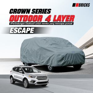 4 Layer Cover Ford Escape Sarung Mobil Super Outdoor Anti UV & Waterproof  BRICKS