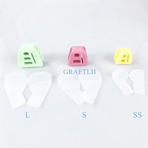 KITA-Dental Retractor Mouth Opener Silicone Rubber Mouth Opener Restrain tongue for Cheek Retractor Orthodontic Brace