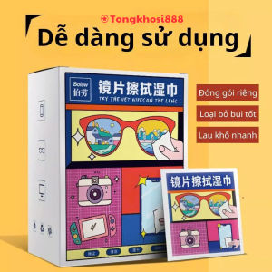 PVN68540 Hộp 100 miếng khăn lau nano dùng 1 lần
