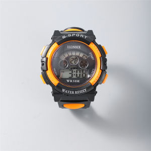 Kids Cute Cartoons Digital  Dial LED Timing Luminous Electronic Sport Watch Children Waterproof Anti-drop Girl Boy Wristwatch Clock