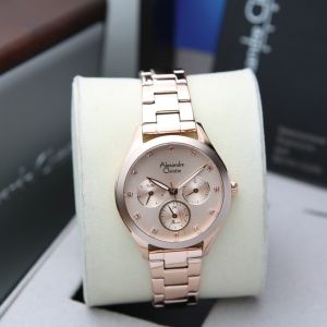 Jam Tangan Wanita Alexandre Christie AC 2644 AC2644 AC 2A33 AC 2A93 AC 2A48 AC 2B09 AC2 2947 AC 2A47 AC 2B58 Original Garansi Resmi 1 Tahun - Stainless Steel