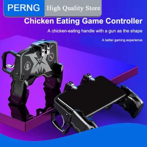 [PERNG] Tehe K21 Game Handle PUBG Mobile Phone Gamepad Joystick L1 R1 Trigger Game Shooter Controller