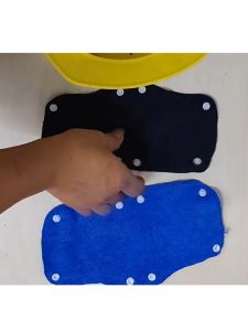 Helmets Sweat Pads / Hat Sweat Band / Quickly Absorbs Sweat Terry Cloth