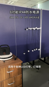 Multipurpose 24V 0.3A Power Supply Adapter Accessory for LED Light Decorations Ensures Long Time Use High Performances