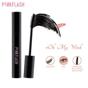 FEMME || PFE08 -  PINKFLASH Oilproof Curl Mascara | Maskara Long Volume Waterproof | Pink Flash PF-E08