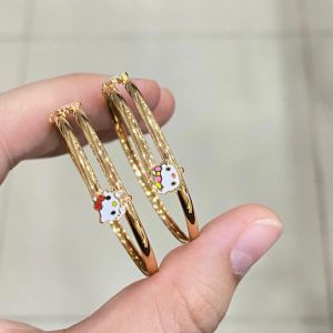 Gelang anak baby emas asli kadar 70 16k selisih bayi hello kitty boneka tanpa permata polos bangle padat ukir apel merah