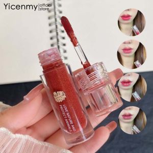 Yicenmy Toot Dodo Zero รู้สึกคริสตัลเลนส์ ลิปกลาส ชุ่มชื้น ทนทานยาวนาน ไม่ง่ายซีดจางริมฝีปากเคลือบริมฝีปากกันน้ำ