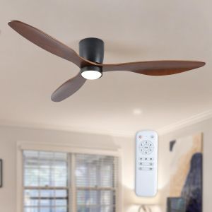 Ceiling Fan With Light Invisible Fan Light Wireless Control Ceiling Fan Light Dining Room Bedroom Living Room Electric Fan Ceiling Fan Light Chandelier Light