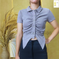 Crop Top Wanita Korean Style #5357 - Atasan Wanita Crop Tee. 