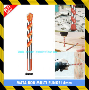 KEPALA MATA BOR MULTI FUNGSI MULTIFUNGSI SERBAGUNA SERBA GUNA UNTUK KAYU BESI ALUMINIUM ALUMINUM MARMER GRANITE PLASTIK BETON TEMBOK BATU ALAM KACA KERAMIK UKURAN 4MM 4 MM 4 MILI