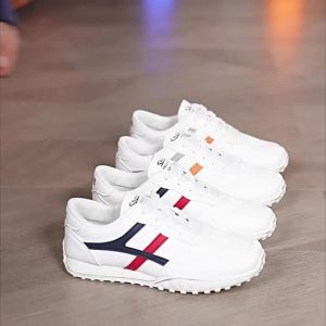 Womens Forrest Gump Shoes 2025 New Spring and Autumn Hot-Selling Casual Sneakers Sports Shoes White German Training Shoes for Women DY311