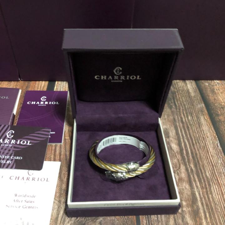 Charriol on sale gold bangle