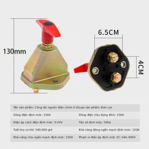 Cầu dao ngắt nguồn điện chính cho xe tải